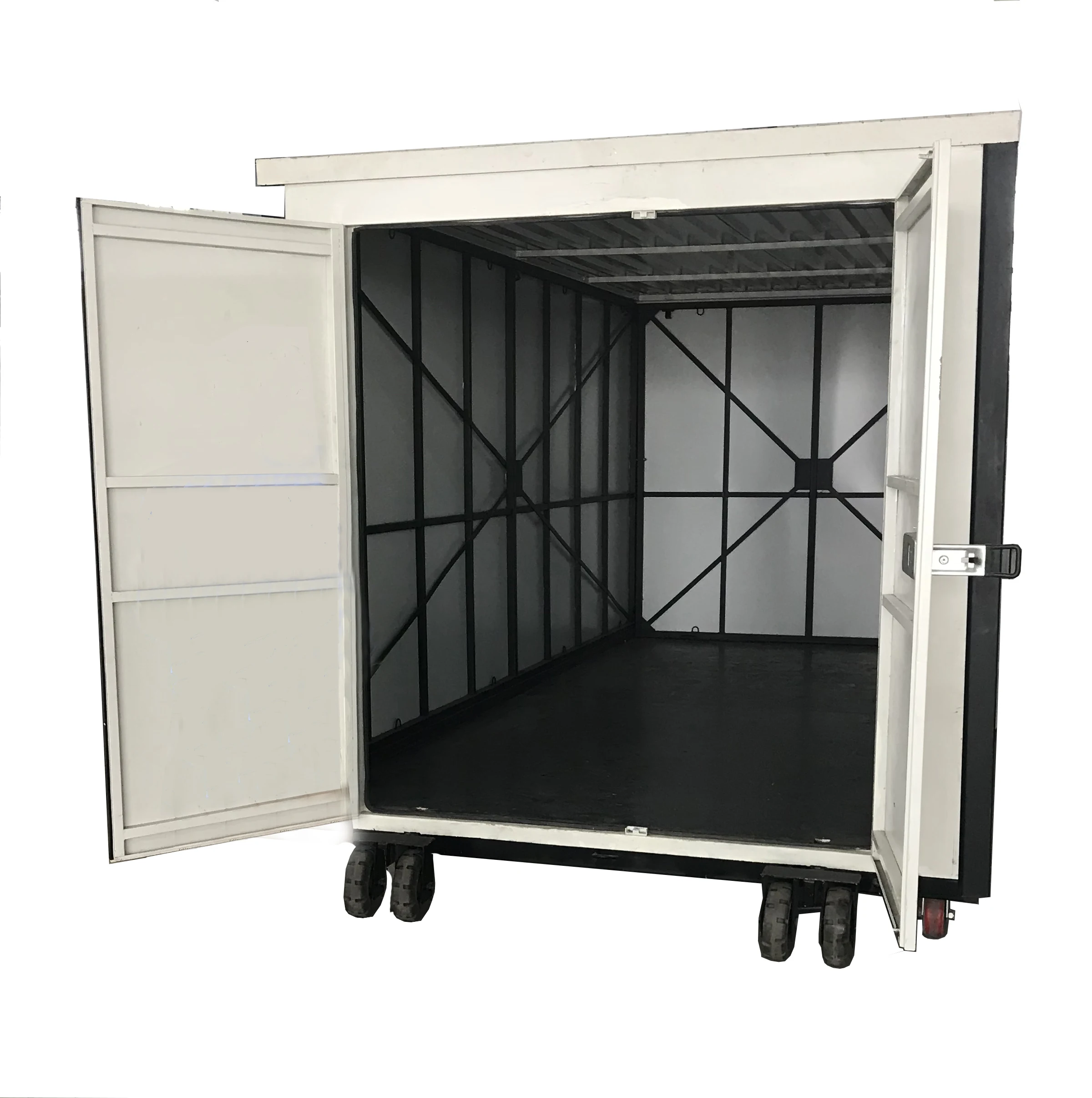 
Removable folding foldable container for transport and store cargo 