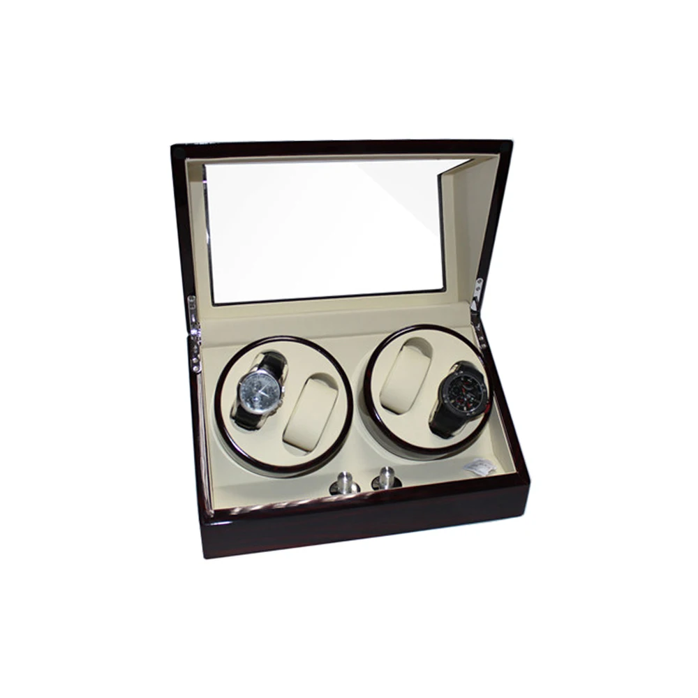 4+6 Slots Hot Sale Wooden Watch Winder Taobao
