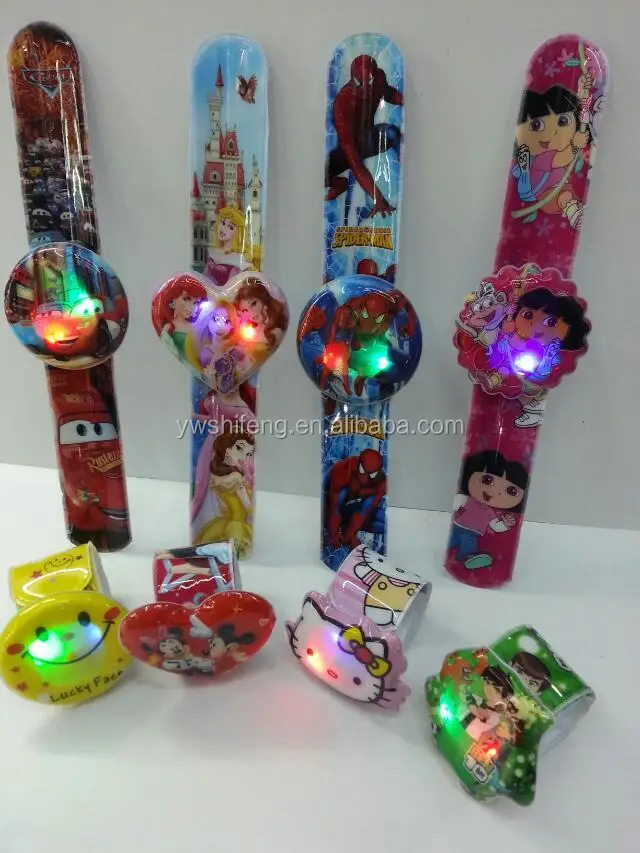 
Series of promotion kids flashing light bracelet 