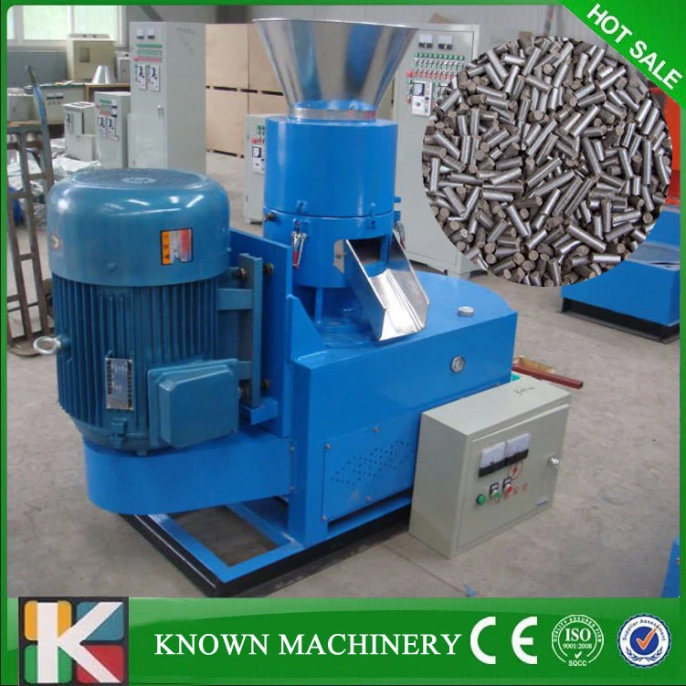 400-500kg/h Industrial Wood Sawdust Pellet Machine Carbon Black Rice Husk Pelletizer With 3 Year Warranty