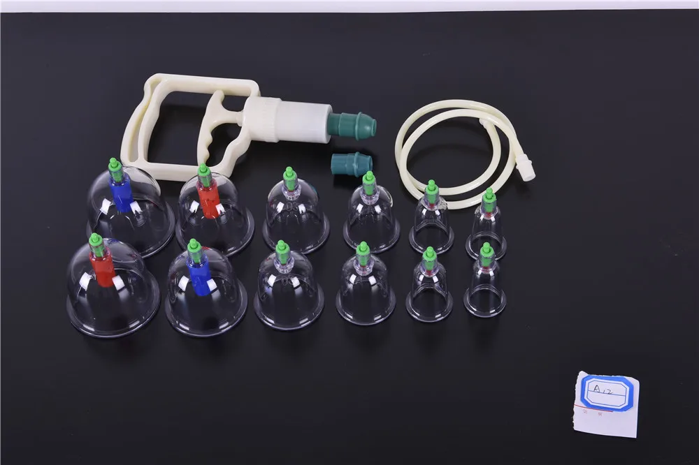 Портативный только магнитный Набор hijama с насосом банок