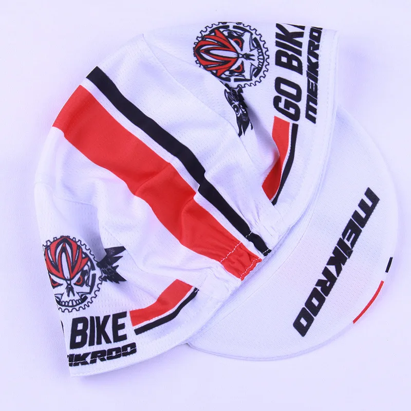 Summer Outdoor Fashion Sports Breathable Biker Skull Hat Custom Bike Cycling Cap