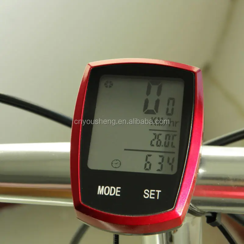 YS-589A wired bike computer bicycle odometer touch key