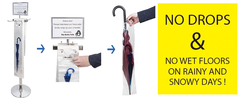 Profitable business opportunity high quality stainless steel wet umbrella bag stand