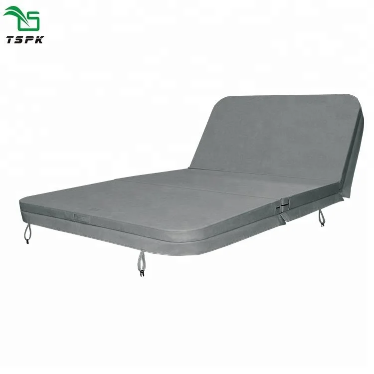 NEW upgraded  Hot Selling OEM Accepted Folded Spa Pool Cover Swimming waterproof Pool Cover