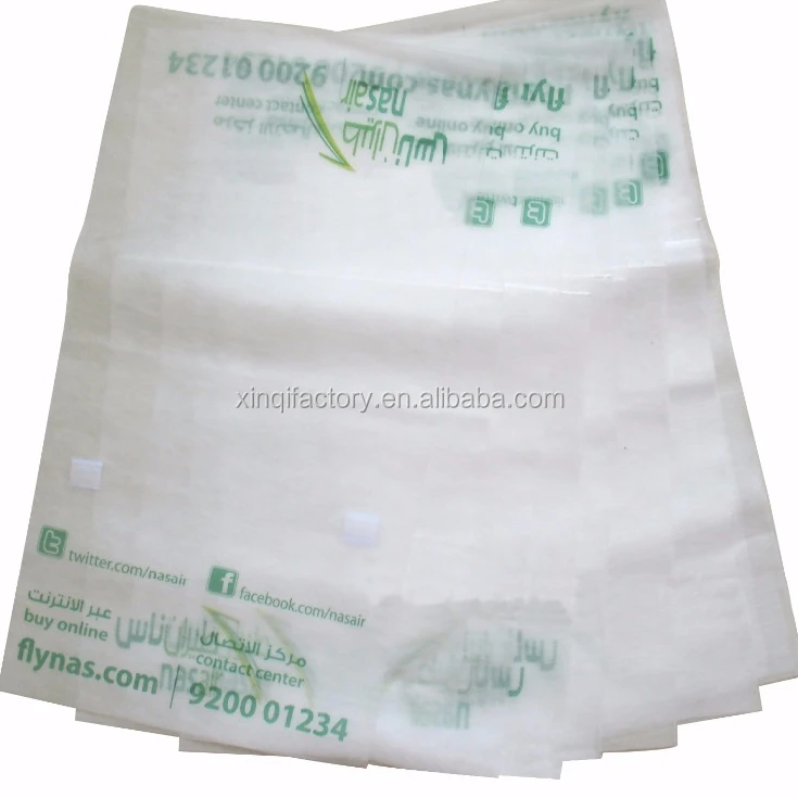 
disposable airline chair headrest non woven cover 