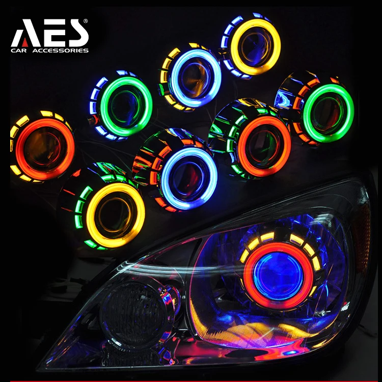 AES G1 Bi-xenon Projector Lens Kit H1 H4 H7 Headlight Xenon Lens for Car Motorcycle