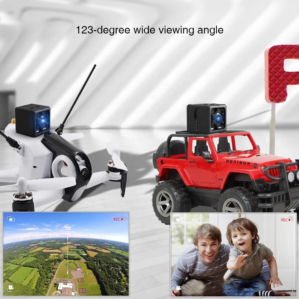 Инфракрасная мини-камера высокого качества Full HD беспроводная камера для спортивной видеозаписи умный режим ночного