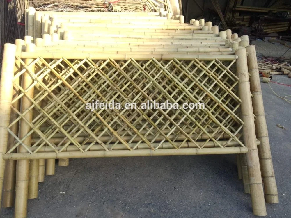 FD-161205 cheap natural bamboo screen split fence