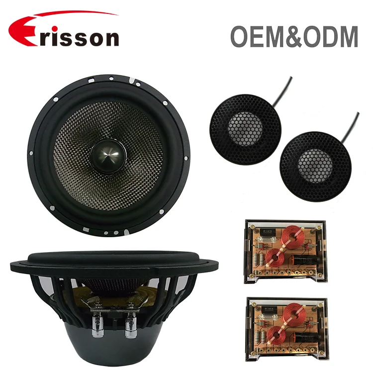 Высокая производительность OEM компонент твитер аудио автомобиля 6.5 дюймов динамики 2Way 60 Вт