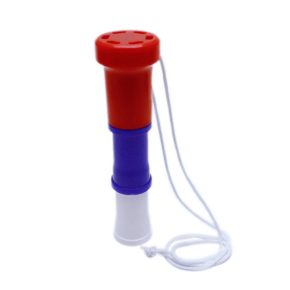 
Customize plastic football match air horn toy cheering mini trumpet with glasses 