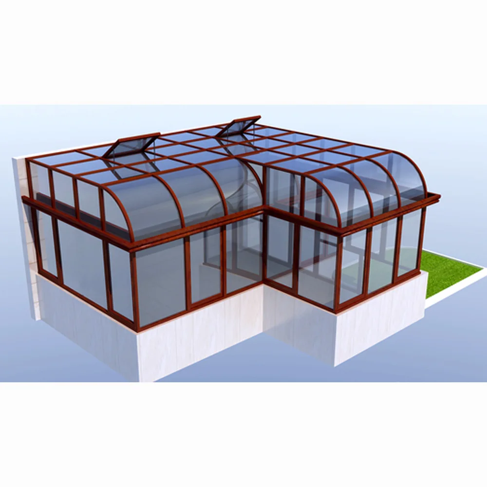 Factory Custom Aluminum Lowes Sunrooms And Patio Enclosure Designs for garden