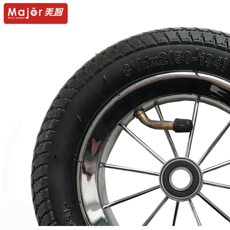 8inch  pneumatic tyre kids bicycle scooter wheel