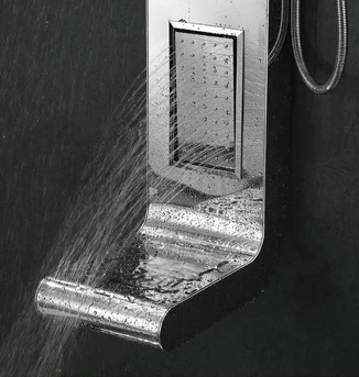 high quality massage spa shower mixer 304SS for bathroom faucet