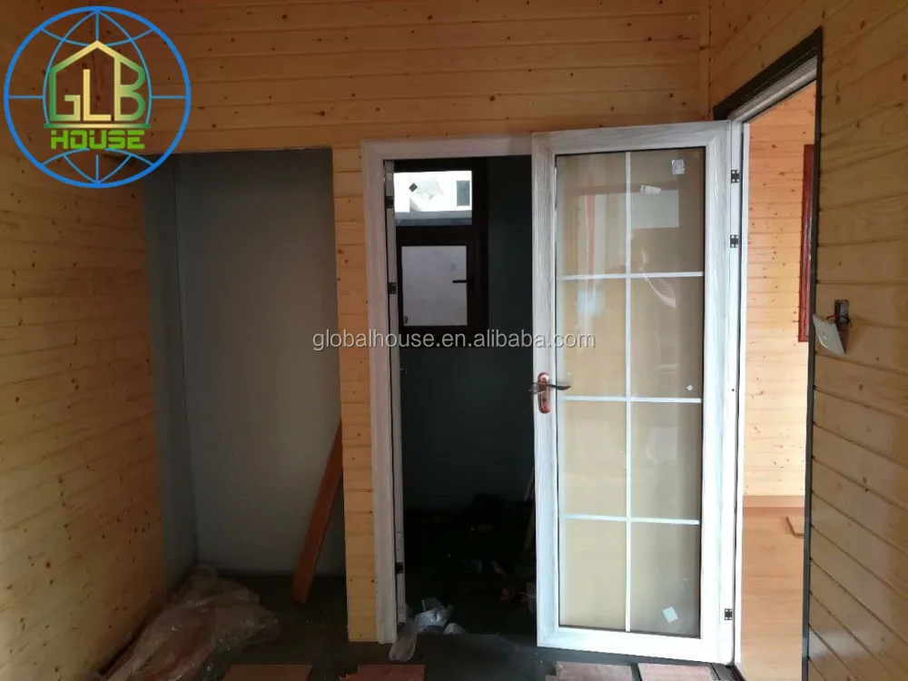 Luxury wood prefab house and villa house