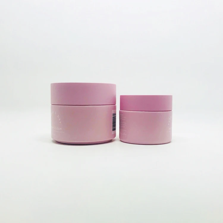 white porcelain glass cosmetic jar 50ml 100ml custom yellow color jar and lid with paper box