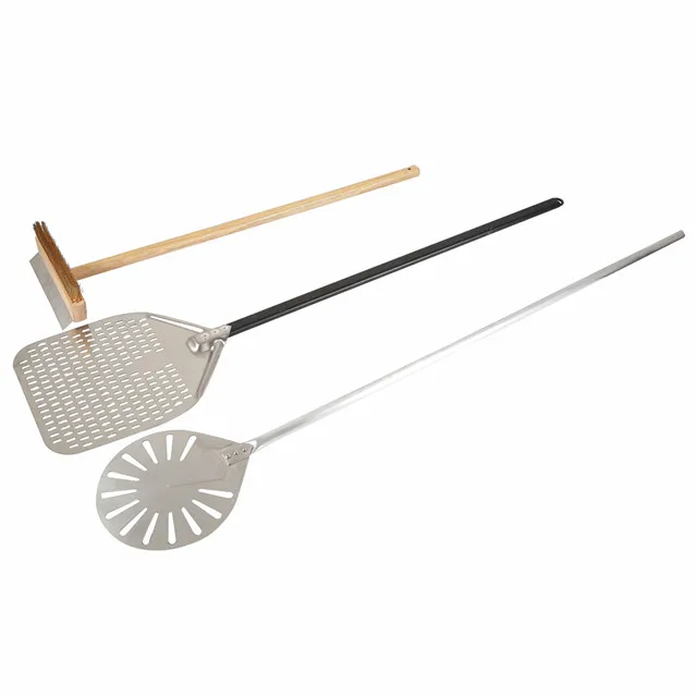 
Perforated Turning Pizza Peel Small Heard Peel Stainless Steel Pizza Paddle With 48