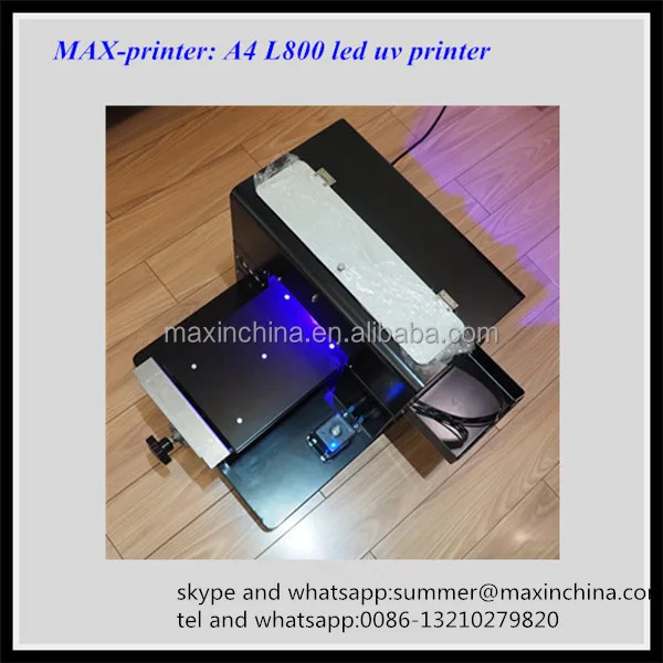 
Max printer small format l800 direct print a4 inkjet uv printer for bottle mug 