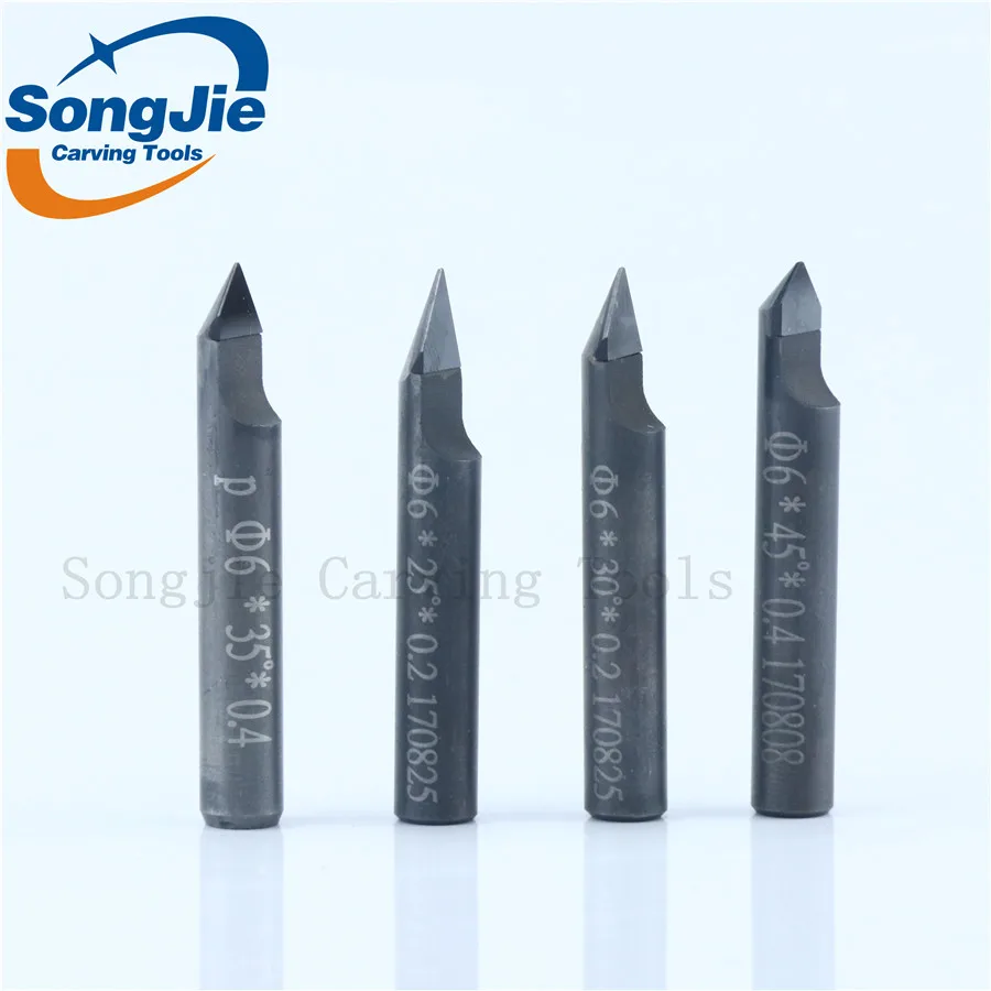 Marble cnc engrabing bits PCD diamond tools for Granite Stone