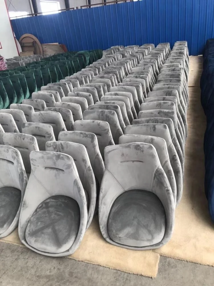 High quality fabric swivel chair new velvet dining chair office chair