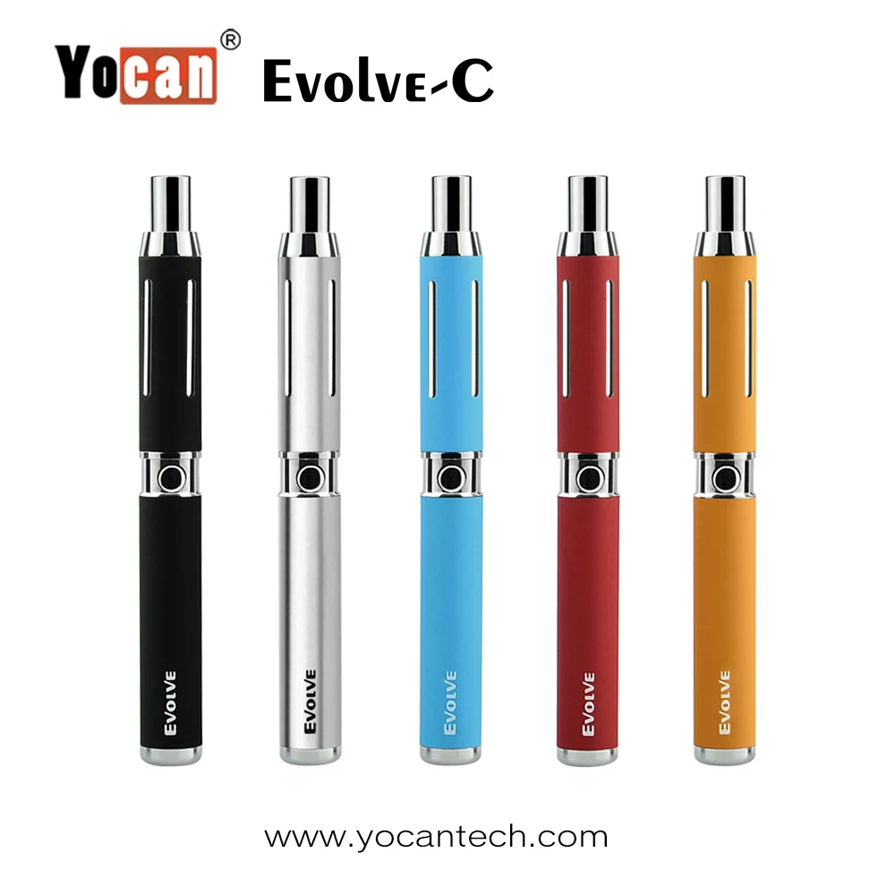 
2017 Newest mini portable dab pen 2 in 1 Yocan Evolve-C cbd oil vaporizer 