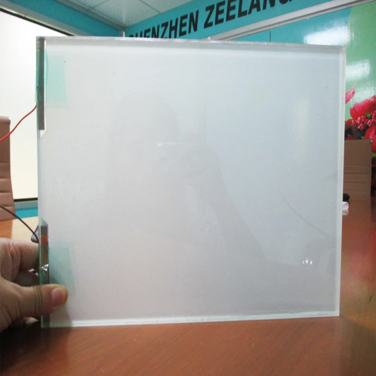 Self adhesive pdlc smart film /smartfilm with busbar mounted smart glass