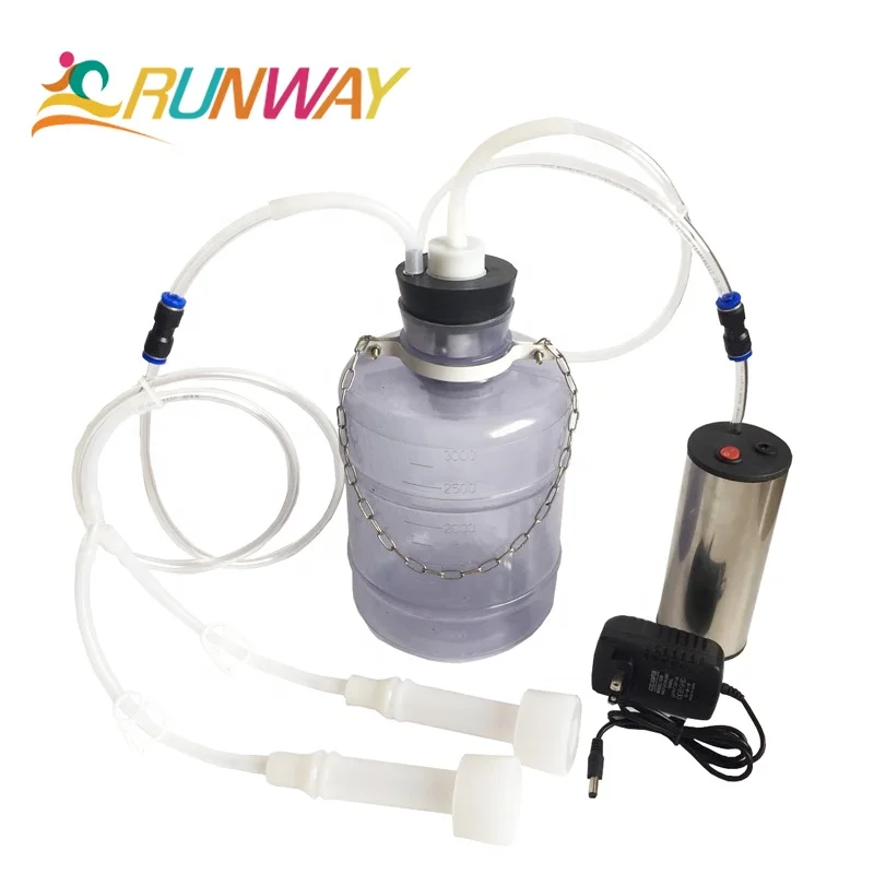 RW-H3 бутылки из-под молока, 3 литровый ручной маленький коз Доильная машина по низкой цене коровы доя для продажи