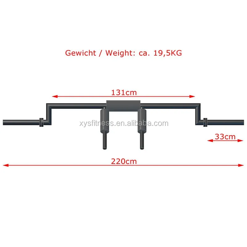 
Outdoor Gymnastic safety squat bar 