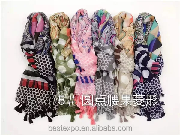 
wholesale girls wave point twill scarf jakarta shawl manufacturers modern hijab styles 