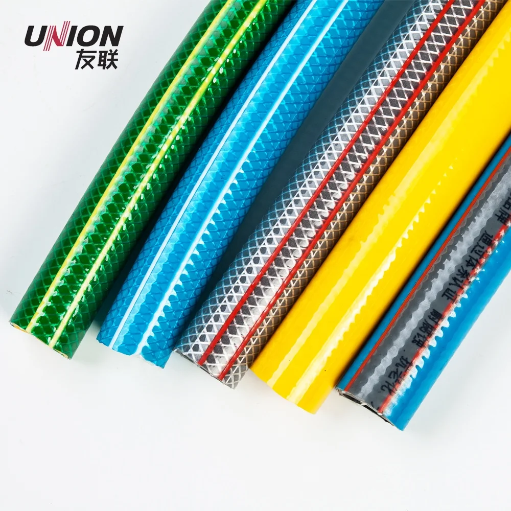 Garden Plastic Pipe 1/4-2 Inch Trachea Watering Pipe Household Shower Reinforced Pvc Transparent Hose