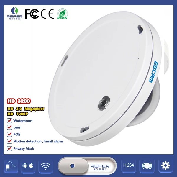 1080 P AHD DVR NVR Камеры ESCAM HD3200 Водонепроницаемая Камера ВИДЕОНАБЛЮДЕНИЯ