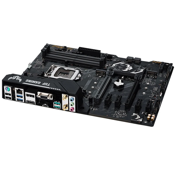 ASUS TUF H370-PRO GAMING Used Motherboard with Intel Socket 1151 for 9th / 8th Generation Pentium/Celeron Processors