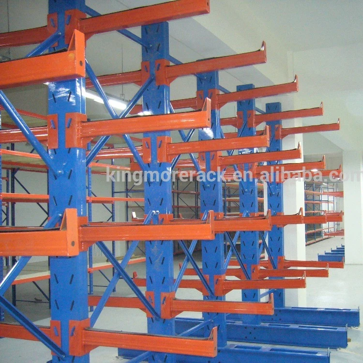 Один и дважды стороны склада стойки Регулируемая тяжелых консольные стеллажи