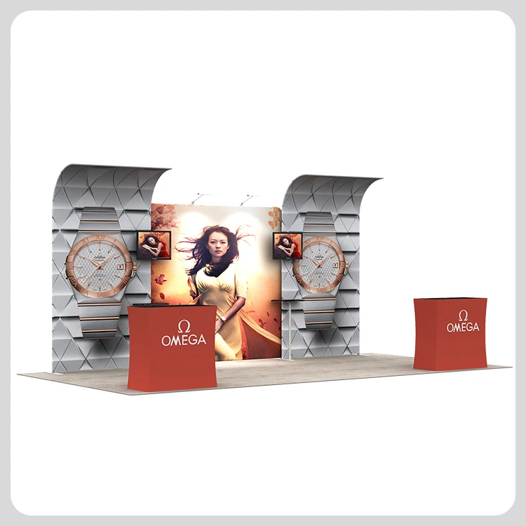  Модульная Складная выставочная СИСТЕМА СТЕНД 20 футов x для торговой выставки