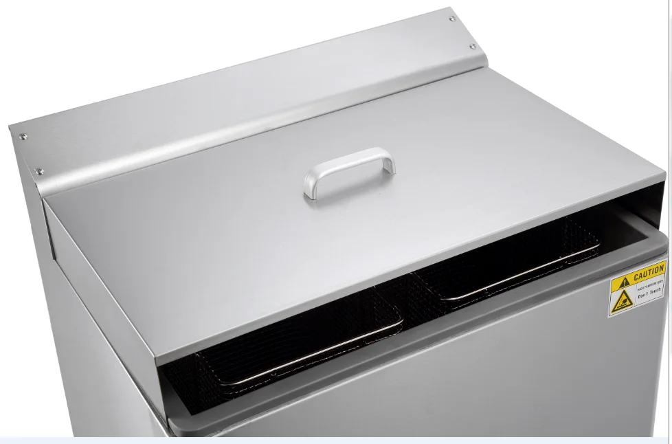 lpg gas deep fryer commercial