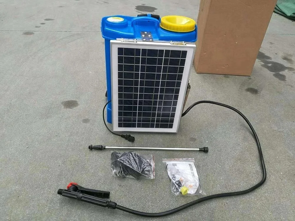 2023  Hot Sell 16L 18L 20L Electric Solar Battery Knapsack  Powered Backpack Sprayer For Agriculture