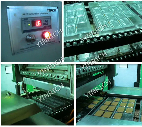 
QJ175 Automatic double shots Chocolate Moulding Line <span style=