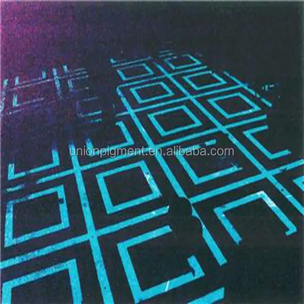 Luminescent pigment powder pigments for ceramic