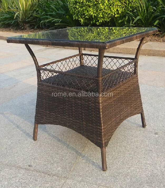 
Square or Round wicker dining chair/rattan table 