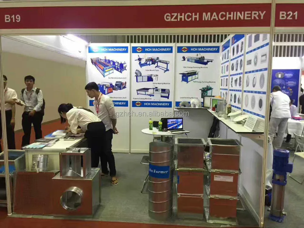 HVAC equipment duct auto Line VI , square duct manufacturing machine