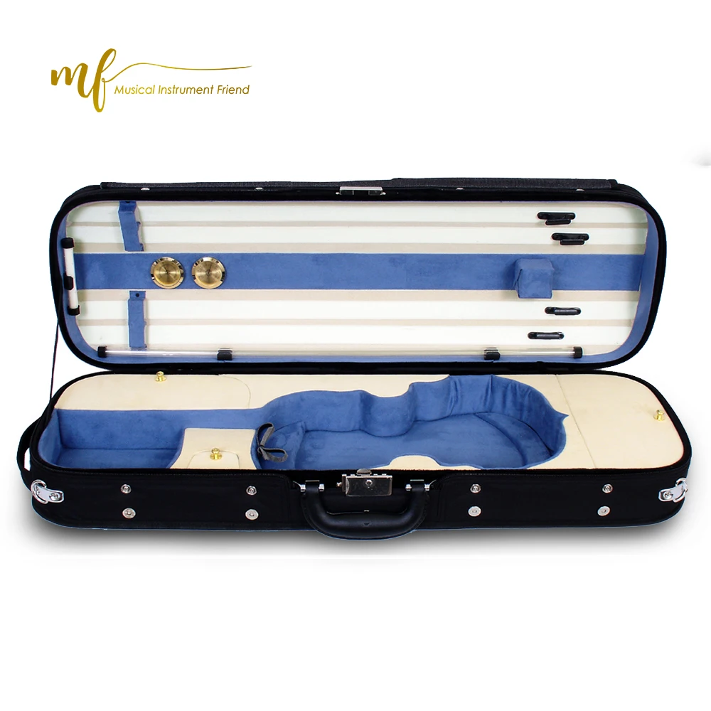 Wooden violin case hot sell violin hard case for violin 4/4