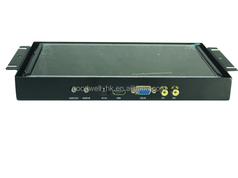 Industrial  IPS Panel 10.1 Inch  Metal Frame Open Frame LCD Monitors 1024 x 600