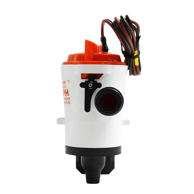 12V Baitwell Livewell Pump Submersible Cartridge Boat Bilge Pump For Bait Tank