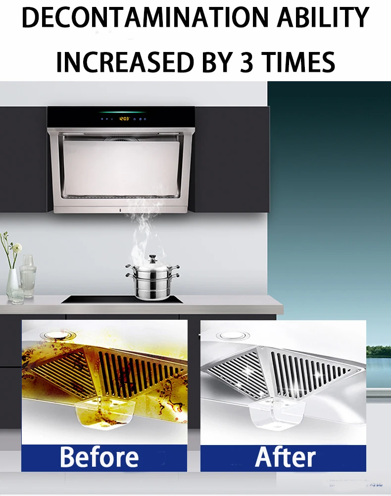 200L Cleaning Products Deep Removal oil Stain Liquid Detergent Kitchen Cleaner spray for Household