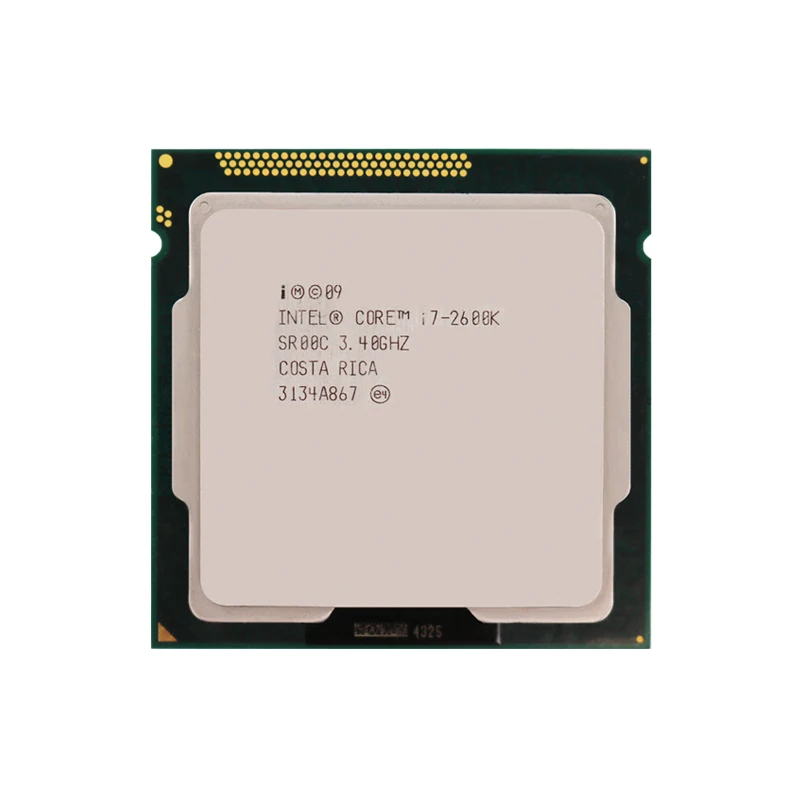 High Speed High Quality i7 2600K 8MB LGA1155 CPU intel core i7 2600k