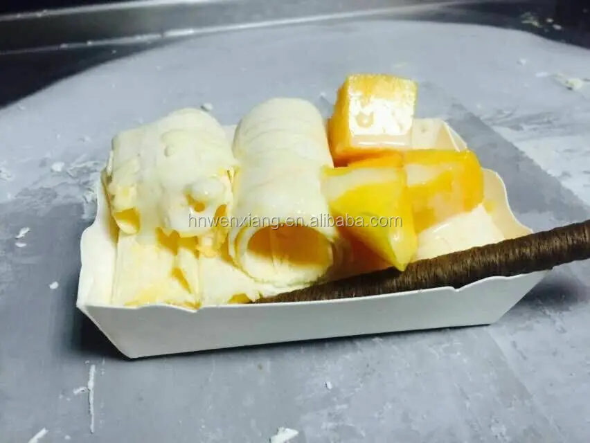 Henan Wenxiang Import and Export Trading Co., Ltd Rolling Flat Pan Fried Ice Cream Machine
