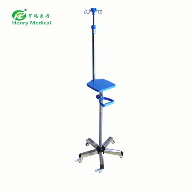 Hospital equipment Hospital I.V. Drip Stand Pole for medical use