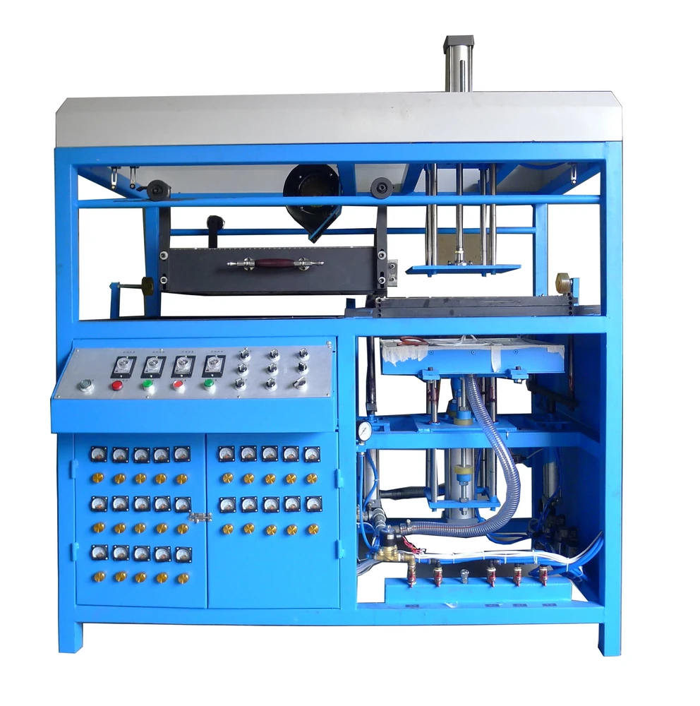 plastic tray memory card blister clamshell forming machine