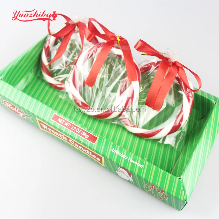 
30g Wreath candy Candies (Artificial color & flavor) 