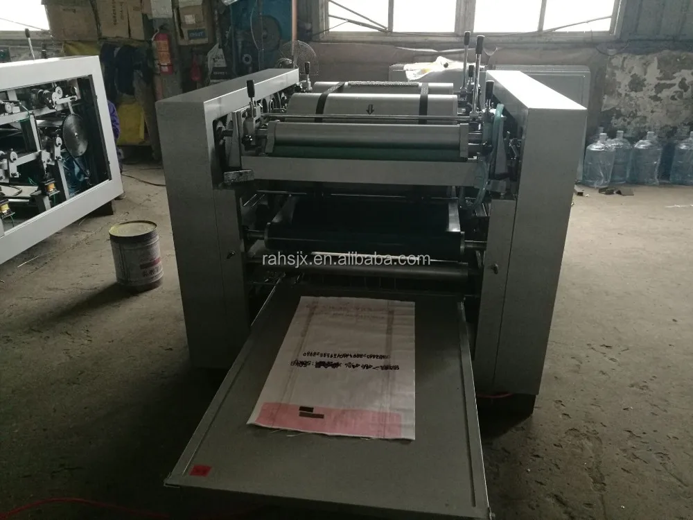 HS-850 Manual Feeding Paper Carry Bag Flexo Printing Machine